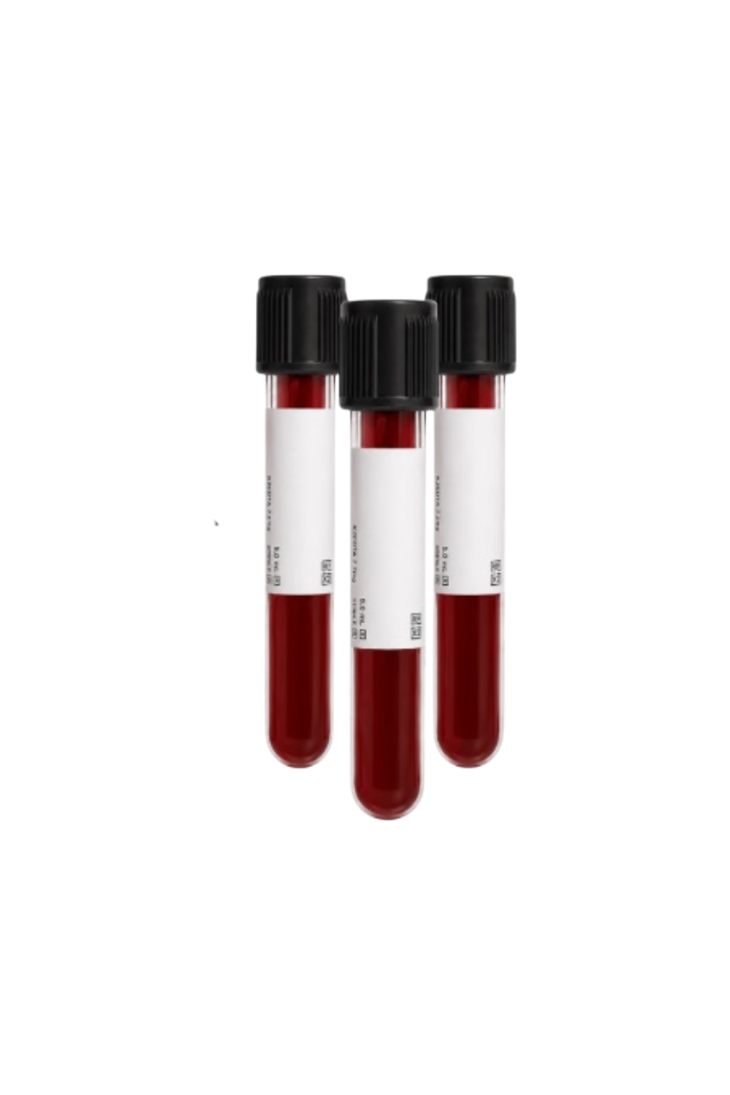 Traditional blood collection vials